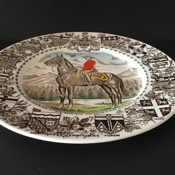 Wood & sons England Ironstone Plate 10” - Picture 2 of 6